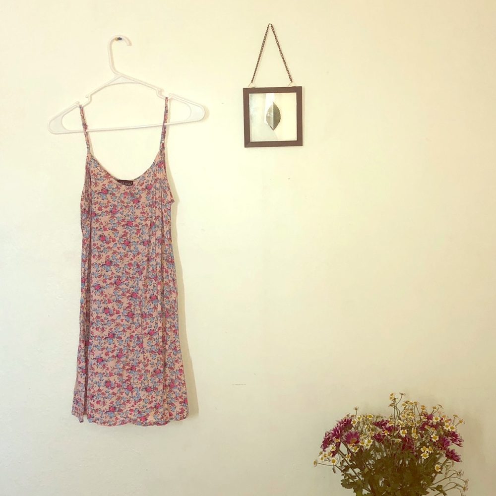Floral mini dress!